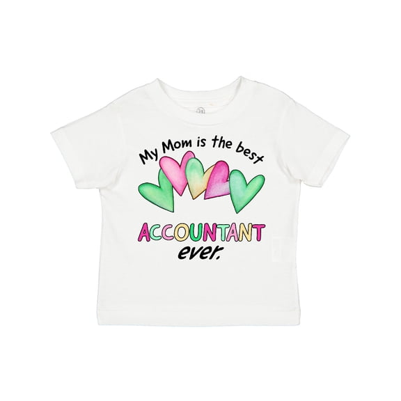 Inktastic My Mom is the Best Accountant Ever Boys or Girls Toddler T-Shirt