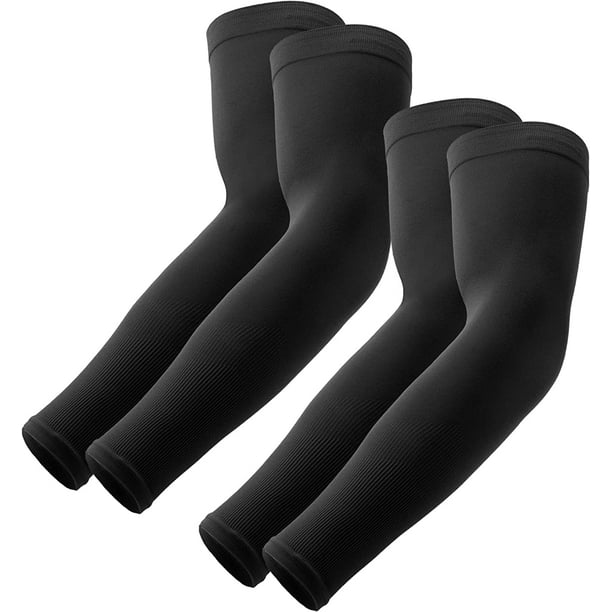 2 Pair Arm Sleeves UV Sun Protection Compression Arm Sleeves Tattoo