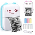 thumbnail image 2 of Portable Mini Bluetooth Wrong Printer Mobile Phone Photo Title Note Print Pocket Student Error Label Printer for Children's Gift, 2 of 2