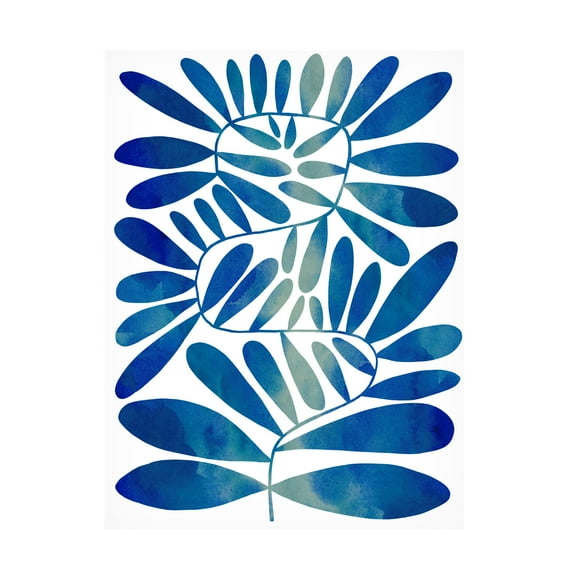 Emma Caroline 'Summer Sprig I' Canvas Art