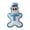 Blue, variant on Compositional Creative and Cute Christmas Dog Toy with Sound Generator Comfortable Fabric