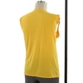 thumbnail image 3 of Men's Workout Tank Top Sleeveless Pure Color Muscle Shirts for Bodybuilding Gym TrainingYellow M, 3 of 8