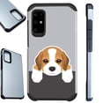 thumbnail image 1 of WORLD ACC Fusion Case Compatible with Samsung Galaxy S20 Plus Hybrid TPU Phone Cover (Cute Dog Beagle), 1 of 1
