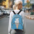 thumbnail image 7 of FORMRS Mini Backpack Purse for Women Travel Daypack Casual Shoulder Bag, Ice Cream Cat, 7 of 7