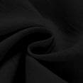 thumbnail image 4 of Men's Flat Weave Quick Dry Shorts, 7 Inch Elastic Waist Drawstring Shorts, Lightweight Breathable Summer Baggy Beach Shorts with Pockets Size 5XL Black, 4 of 8