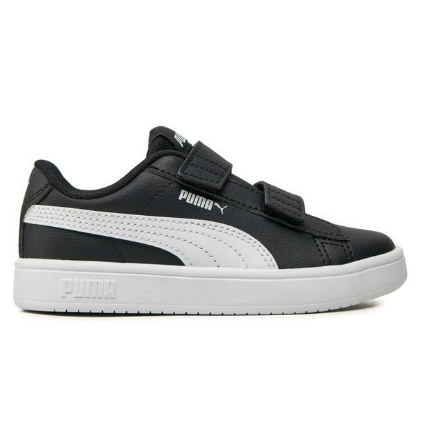 Tenis Puma Rickie Classic V PS para Niños 17 A 21.5. 394253-03 negro 17