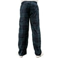 thumbnail image 4 of Ventana Men's Plaid Pajama Pants | Fleeced Flanned Sleep Home Loungewear Bottom, 4 of 4