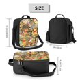 thumbnail image 2 of Winnie Bear P-ooh Lunch Bags Portable Insulated Lunch Box Tote Bag Cooler Office Picnic, 2 of 9