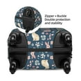 Goofa Cute Rabbit Floral Pattern Luggage Covers For Suitcase,Suitcase