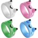 thumbnail image 1 of Juego de 4 anillos de rana para mujer, lindos anillos de resina acrílica para adolescentes y niñas, anillos acrílicos 3D, joyería estética Y2K, anillo divertido de moda, 1 of 5
