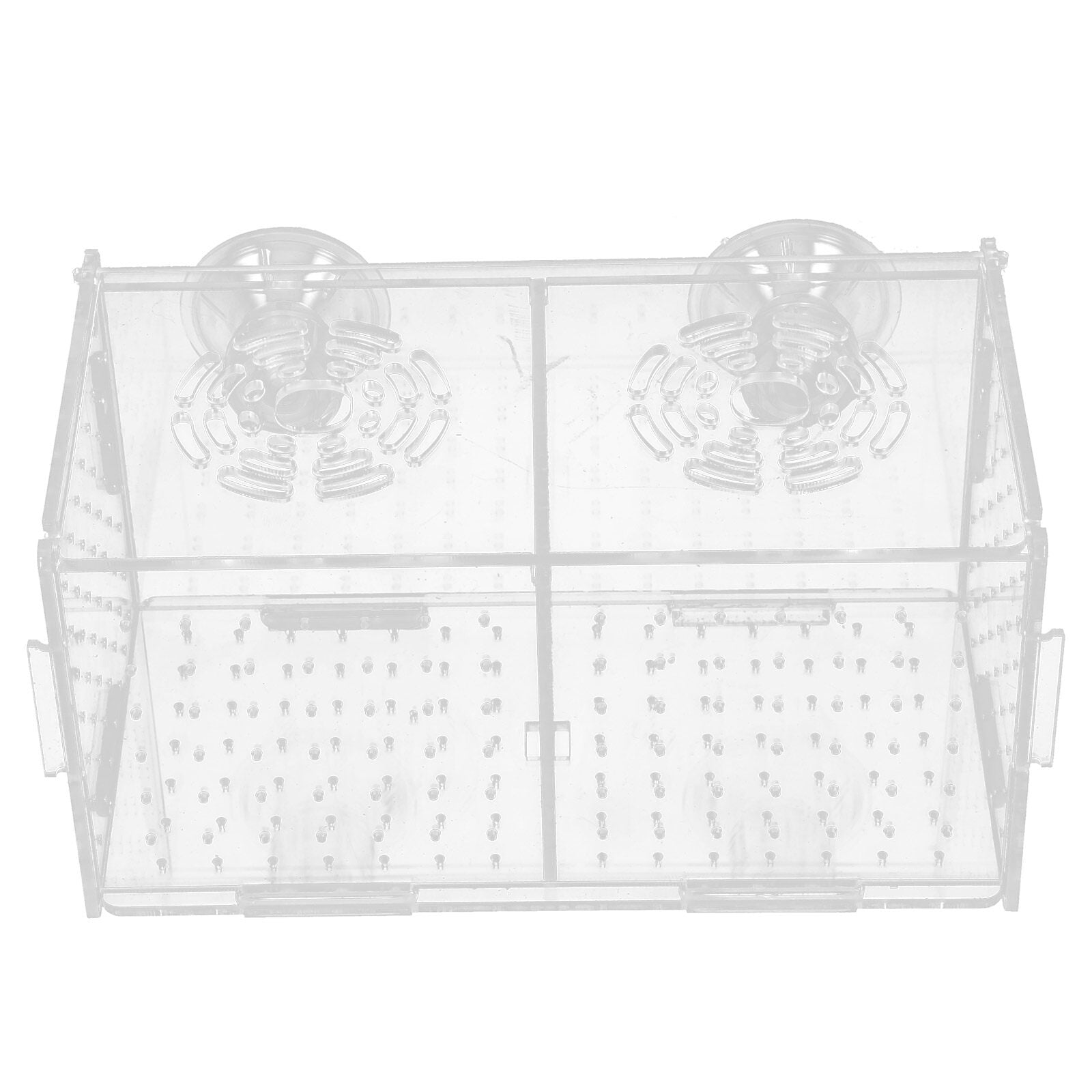 NUOLUX Transparent Fish Tank Breeding Isolation Box Aquarium Incubator