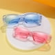 thumbnail image 2 of Klassnun-gafas de sol Retro Para hombre y mujer, lentes con montura cuadrada pequeña, Anti UV400, diseño de marca, para fiesta de carnaval, novedad, 2 of 4