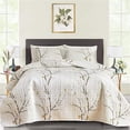 thumbnail image 2 of Soft bedsheet and bedspread set Cream - Twin - 2 Piece, 2 of 5