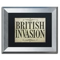 thumbnail image 2 of Trademark Fine Art "British Invasion" Canvas Art by Color Bakery Black Matte, Silver Frame, 2 of 4