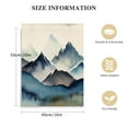 thumbnail image 2 of PIKWEEK Mountain Forest Wall Art Decor Watercolor Landscape Canvas Pictures Natural Abstract Wall Art Painting Tree Forest Poster Prints Modern Artwork for Living Room Bedroom, 2 of 5