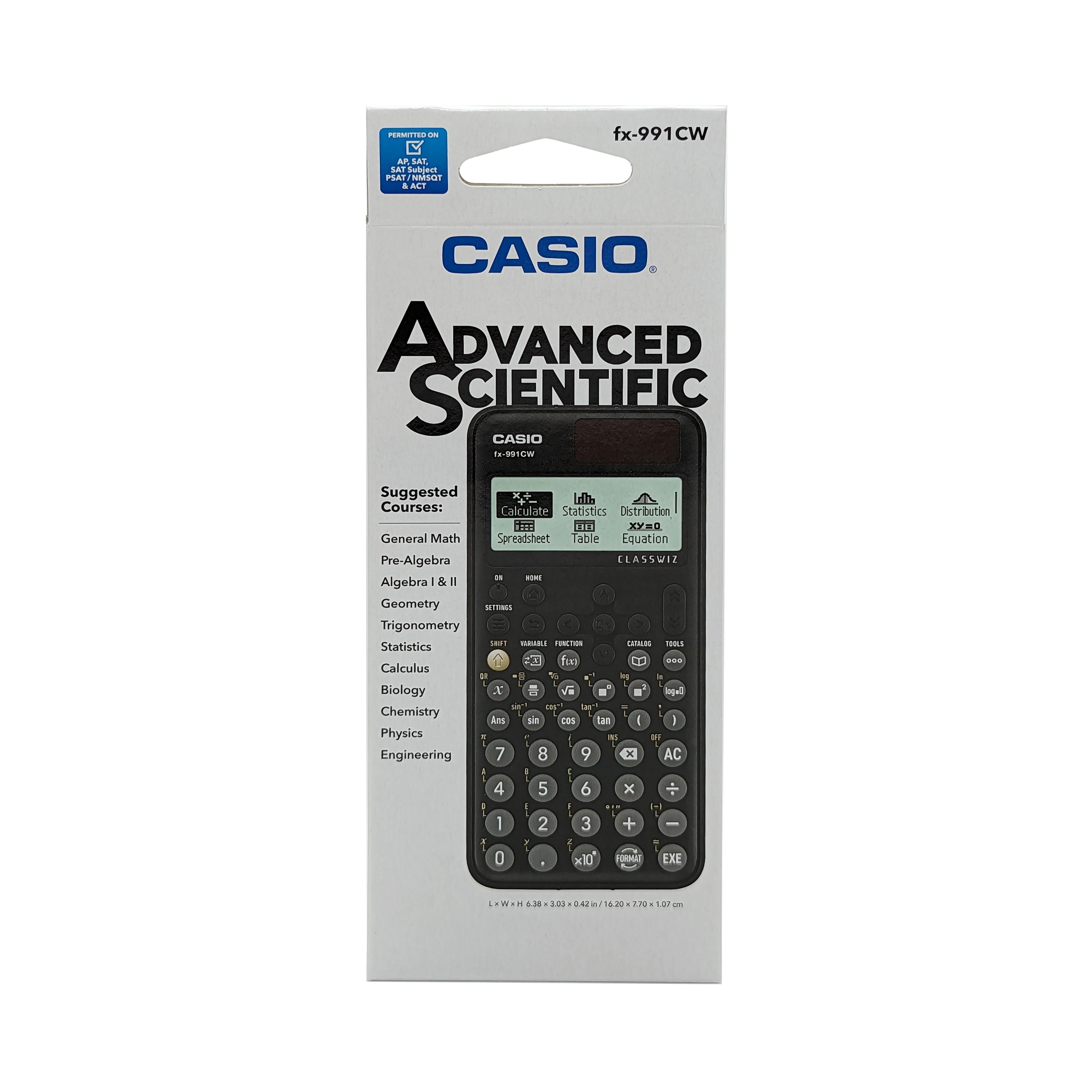 Calcolatrice Casio FX-991CW 540+ FUNZ. SCIENTIFICA