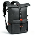 thumbnail image 1 of K&F CONCEPT Sac à Dos Multifonctionnel pour Appareil Photo, Sac à Dos Étanche pour Appareil Photo SLR/DSLR, Grande Capacité, Résistant à l'Eau, avec Compartiment pour Ordinateur Portable 15,6 Pouces, Couverture de Pluie pour Femmes Hommes Photographes, 1 of 10