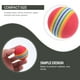 thumbnail image 2 of 20 pelotas de arcoíris de EVA para entrenamiento, elásticas, para practicar en interiores y deportes de patio., 2 of 8