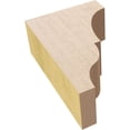 thumbnail image 6 of 2"W x 4"D x 6"H Classic Asheboro Rough Cedar Woodgrain TimberThane Corbel, Primed Tan, 6 of 6