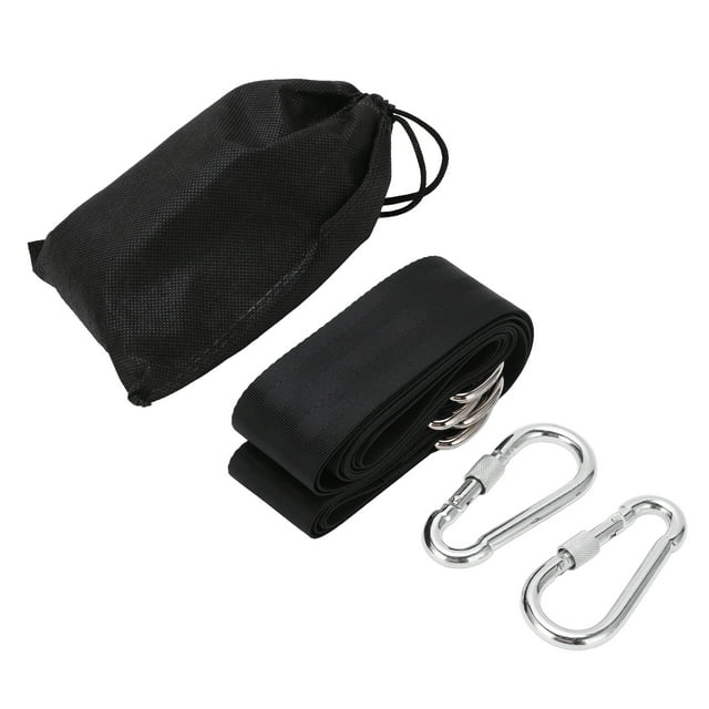 Cuerda para columpio, Kit de correas colgantes para árbol, gran capacidad de carga, correas para hamaca, mosquetón de cuerda