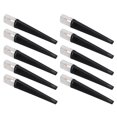 thumbnail image 1 of Eyelash Growth Liquid Container, Refillable Empty Empty  Tubes 10pcs Transparent with Black Cover for Home for Eyelashes Growth Liquid for Essential Oil, 1 of 7