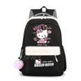 thumbnail image 1 of Cute Hello Kitty Girls Backpack Sweet Soft Large Capacity Student Schoolbag College Students Patchwork Laptop Simple Mochilas, 1 of 5