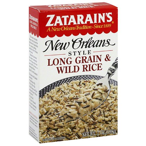 Zatarain's New Orleans Style Long Grain & Wild Rice Mix, 7 oz, (Pack of