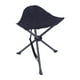 thumbnail image 1 of Taburete de camping plegable con trípode, taburete compacto para cazar, con correa para el hombro, para caminar, acampar, hacer senderismo, picnic al Negro, 1 of 8