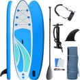 thumbnail image 1 of Inflatable Stand Up Paddle Board for Adult All Skill Levels- 10'4" Ultra-Light SUP Paddleboard with Durable Non-Slip Deck and Paddle Board Accessories Fins, Adjustable Paddle, Pump, Backpack, Leash, 1 of 7