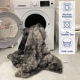 thumbnail image 4 of GONUES Electric Throw Shawl, 50x60, Soft Tie - Dye PV Fleece and Cotton Fleece AB - Sided, Gray, 4 of 8
