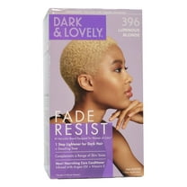 Dark And Lovely Fade Resist Hair Color, Luminous Blonde, 396, Pack of 3