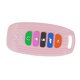 thumbnail image 3 of Juguetes De Dentición De Silicona Suave Portátil Con Forma De Llaves De Coche Para Bebés, Niños, Niños, Rosa, 3 of 9