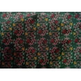 thumbnail image 4 of oneOone Cotton Silk Fabric Leaves & Floral Block Printed Craft Fabric BTY 42 Inch Wide, 4 of 4