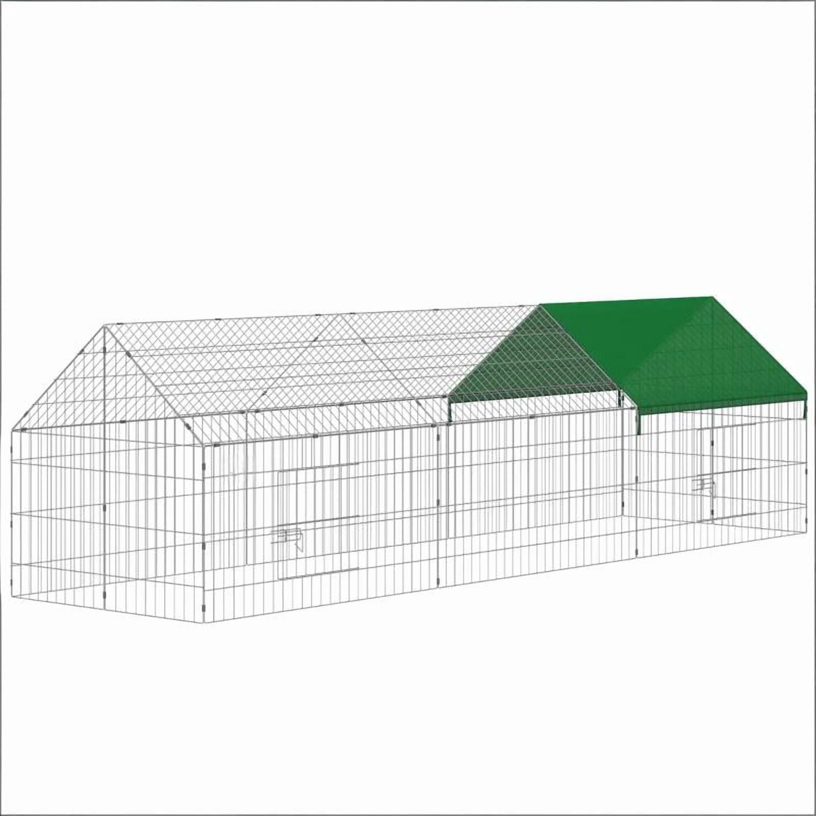 Outdoor Chicken Coop, Duck Coop Rabbit Cage Small Animals Coop