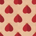thumbnail image 1 of Ahgly Company Machine Washable Indoor Square Transitional Pastel Orange Area Rugs, 4' Square, 1 of 7