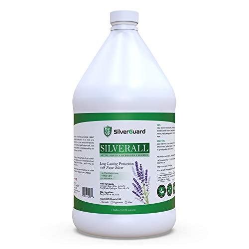 SilverAll Enhanced Hydrogen Peroxide Cleaner   Active Silver | All Purpose Cleaner with Long-Lasting Protective Silver Shield | Food Grade Hydrogen Peroxide 3 Percent | Lavender 1