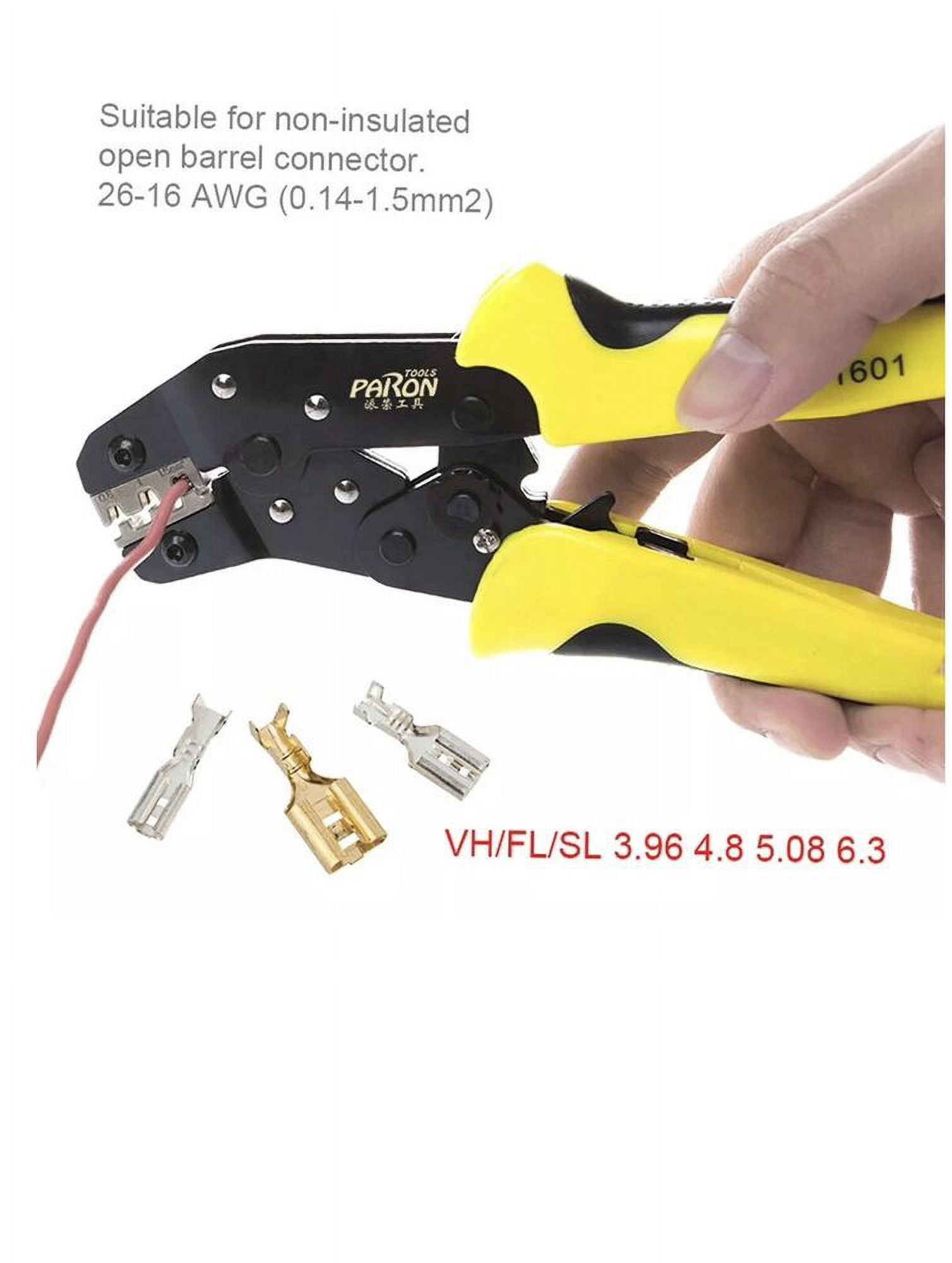 Ratchet Crimper Plier Crimping Tool Cable Wire Connectors Electrical Terminals
