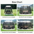 Easy Popup 6'X6' Alvantor Camping Shelter, Instant Gazebo Screen House