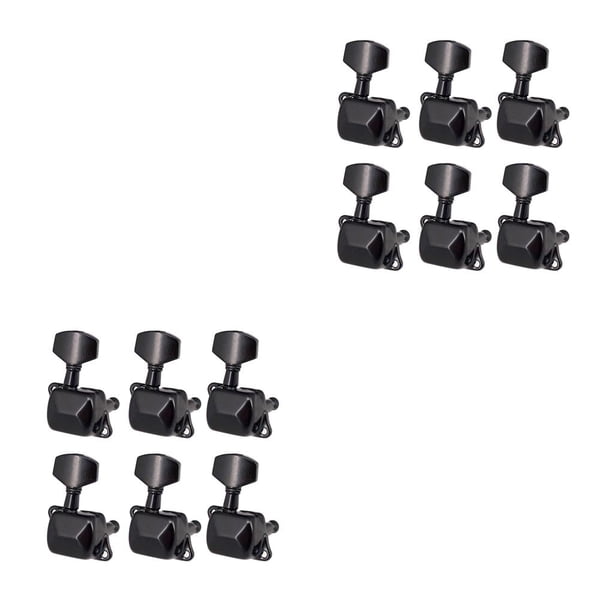 Wosthever Clavijas de afinación de guitarra de electrónica, 6 piezas, afinadores, perillas, reparación de instrumentos de cuerda, piezas de Type1 NO1 Wosthever CBP232489