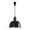 Black, variant on Luzkey Food Heat Lamp, Hanging Retractable Heat Lamp, without Bulb, 275W E27 Buffet Heating Lamp , Red
