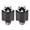 1 set of 2, variant on Lerpwige Microphone Cable Plug Connector Audio Socket 5-pin Microphone Interface