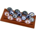 thumbnail image 2 of DECOMIL Military Collectible Challenge Coin Holder (Medium, 4 Rows) Solid Walnut, 2 of 5