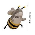 thumbnail image 3 of Funny Shark Bee Hybrid Plush Toy, Creative Spoof Stuffed Animal Doll, Soft Quirky Plushie Gift for Boys Girls and Adults D#181 Multicolor, 3 of 8