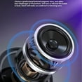 thumbnail image 6 of LED Speaker with Lights - Portable, Bluetooth, RGB Lights, Powerful Bass for Home, 6 of 6