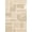 Beige, Pattern 2, variant on ODIKA 4'x6' Tan Modern Striped Design Washable Area Rug Farmhouse Inspired Geometric Patterns for Dorm Room, Small Living Stain Resistant Low Profile, Easy Care