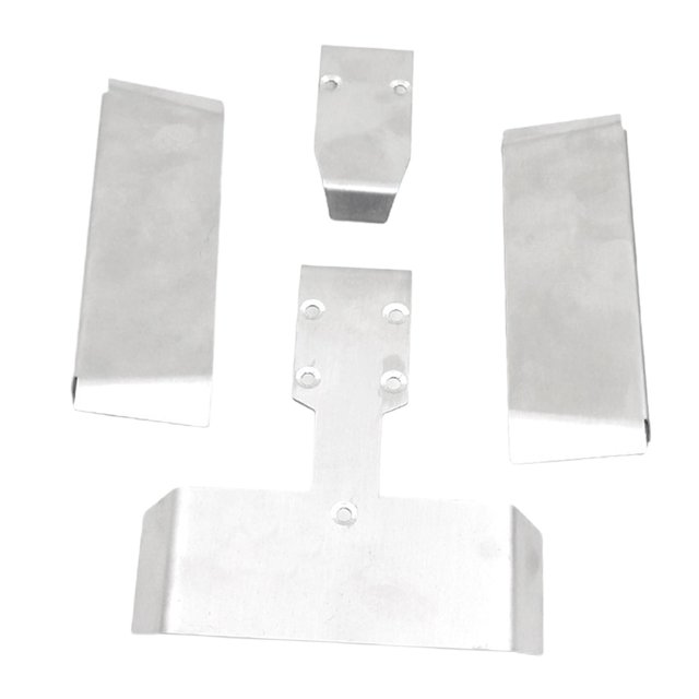 Protector de placa protectora 1 Set de licencia deslizante chasis Servo protección para , /16 piezas de coche Modificación de accesorios Durable
