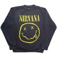 thumbnail image 1 of Nirvana Unisex Sweatshirt Yellow Happy Face, 1 of 3