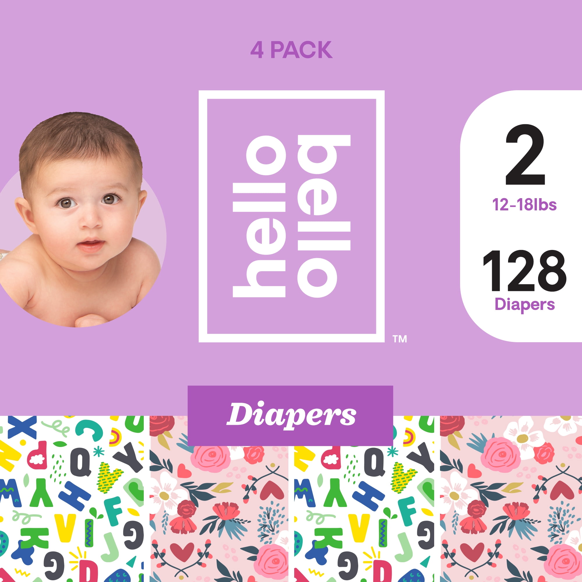 walmart diapers size 2