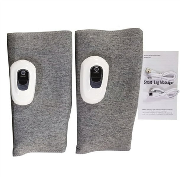 Masajeador Eléctrico de Piernas Inalámbrico, Recargable, con Compresión de Aire, 3 Modos, 360°, Bolsa de Aire para Piernas.