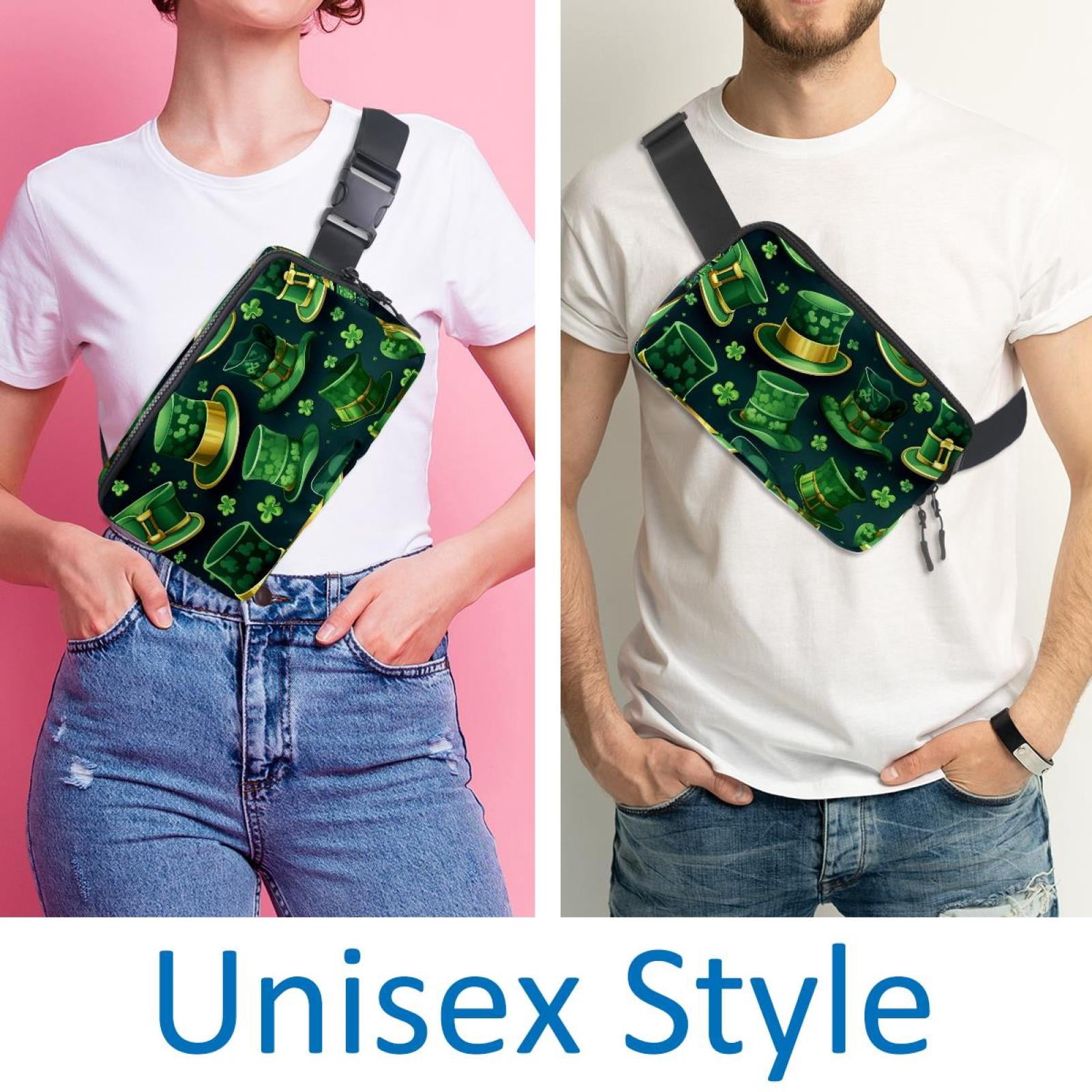 St. Patrick's Day Fanny Packs Running Belt Belt Bag Lightweight Adjustable with Extension Strap Unisex